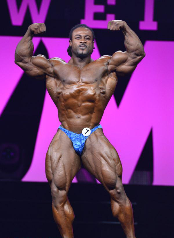 Уильям Бонак, William Bonac на турнире Мистер Олимпия 2015