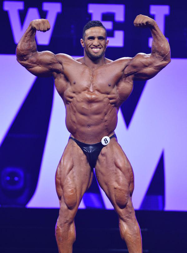 Абделазиз Джеллали, Abdelaziz Jellali на турнире Мистер Олимпия 2015