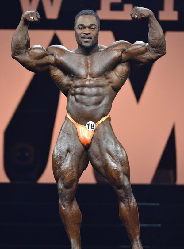 Брэндон Карри, Brandon Curry на турнире Мистер Олимпия 2015