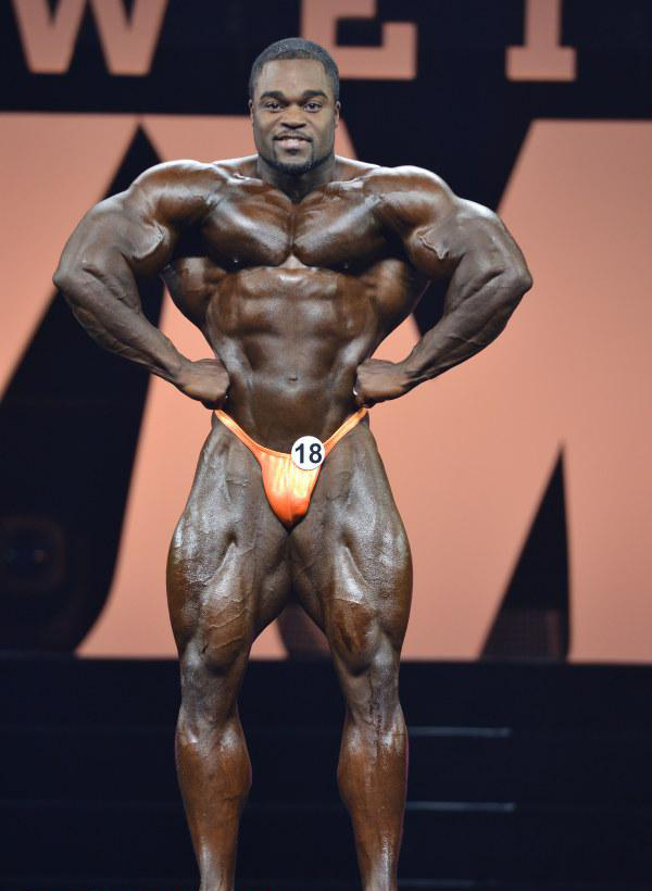 Брэндон Карри, Brandon Curry на турнире Мистер Олимпия 2015