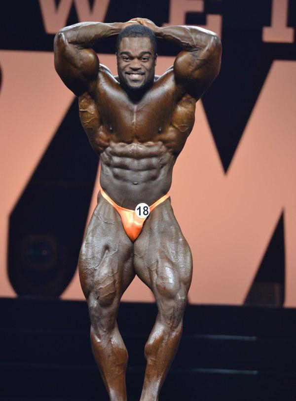Брэндон Карри, Brandon Curry на турнире Мистер Олимпия 2015
