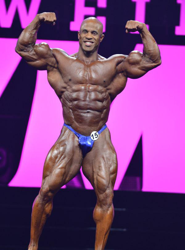 Виктор Мартинез, Victor Martinez на турнире Мистер Олимпия 2015