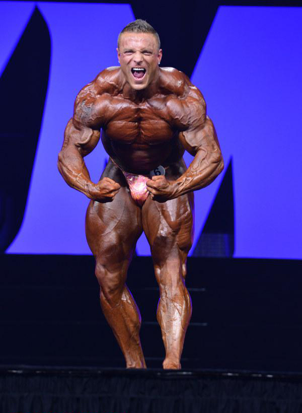 Брэд Роу, Brad Rowe на турнире Мистер Олимпия 2015