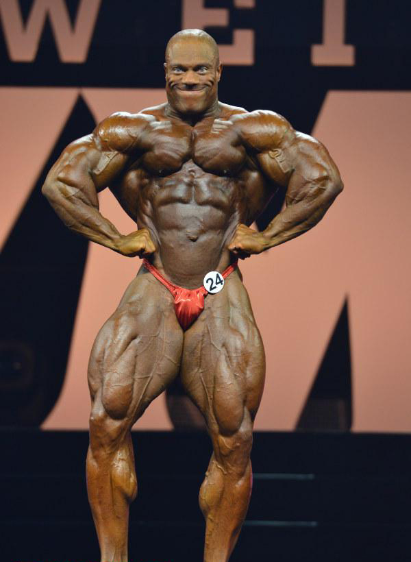 Фил Хит, Phil Heath на турнире Мистер Олимпия 2015