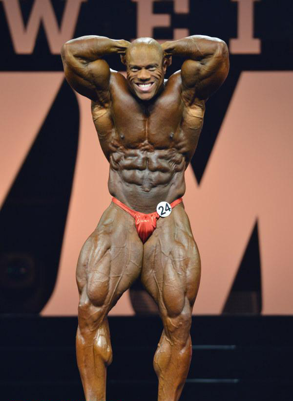 Фил Хит, Phil Heath на турнире Мистер Олимпия 2015