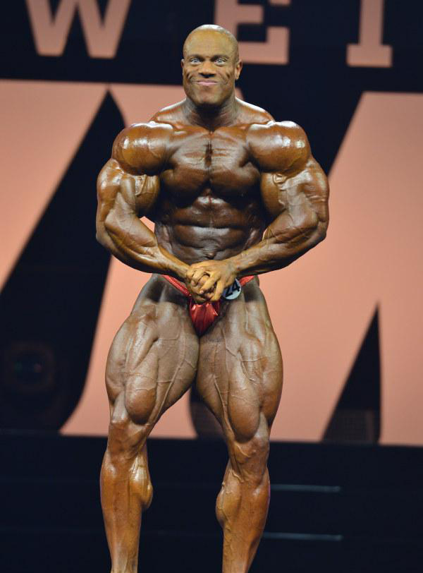 Фил Хит, Phil Heath на турнире Мистер Олимпия 2015