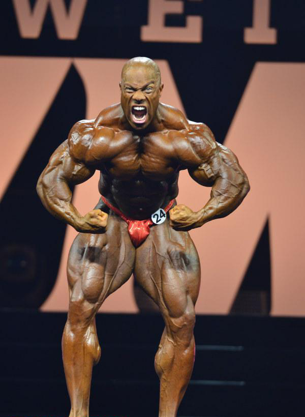 Фил Хит, Phil Heath на турнире Мистер Олимпия 2015