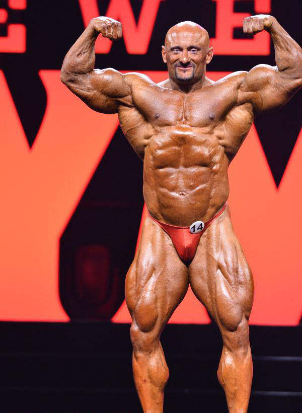 Роберт Петрикович, Robert Piotrkowicz на турнире Мистер Олимпия 2015