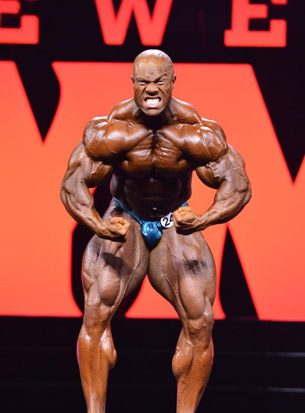Фил Хит, Phil Heath на турнире Мистер Олимпия 2015
