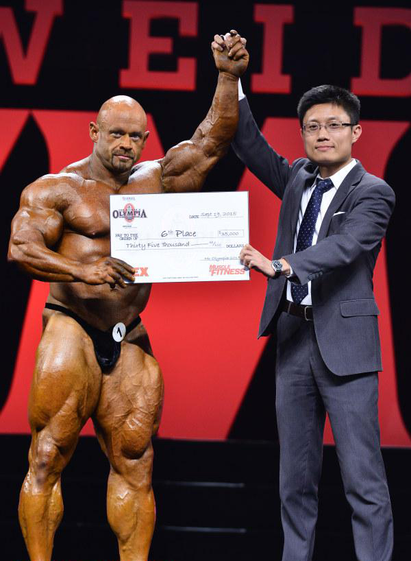 Бренч Уоррен, Branch Warren на турнире Мистер Олимпия 2015
