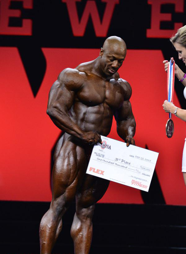 Шон Роден, Shawn Rhoden на турнире Мистер Олимпия 2015