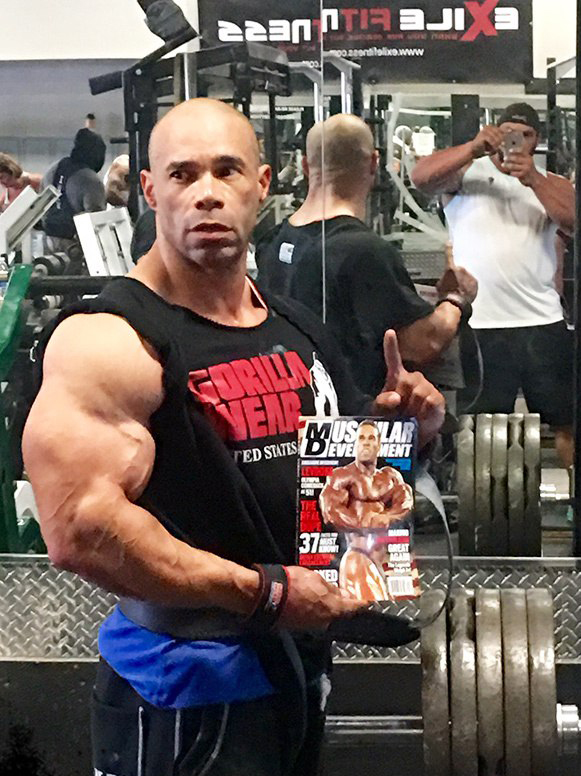 Кевин Леврон, Kevin Levrone на турнире Мистер Олимпия 2016