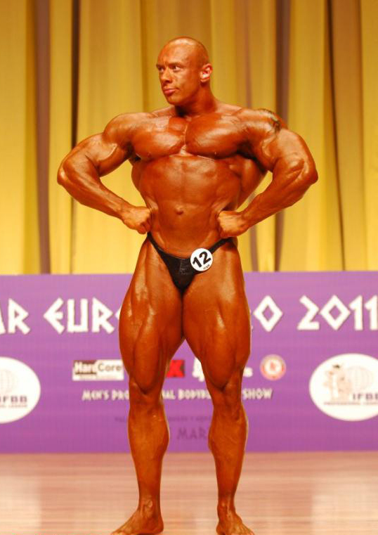 Марио Ван Стинберх, Mario Van Steenberghe на турнире Мистер Европа Про 2011