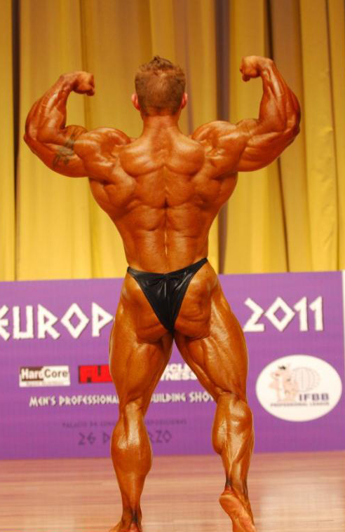 Джеймс Флекс Льюис, James Flex Lewis на турнире Мистер Европа Про 2011