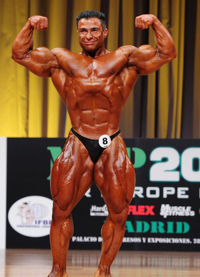 Байтоллах Аббаспур, Baitollah Abbaspour на турнире Мистер Европа Про 2012