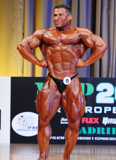 Байтоллах Аббаспур, Baitollah Abbaspour на турнире Мистер Европа Про 2012