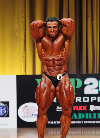 Байтоллах Аббаспур, Baitollah Abbaspour на турнире Мистер Европа Про 2012
