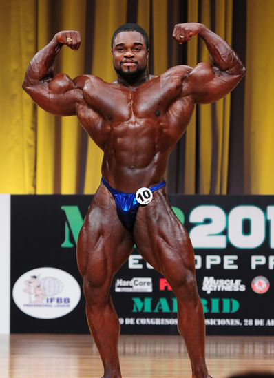 Брэндон Карри, Brandon Curry на турнире Мистер Европа Про 2012