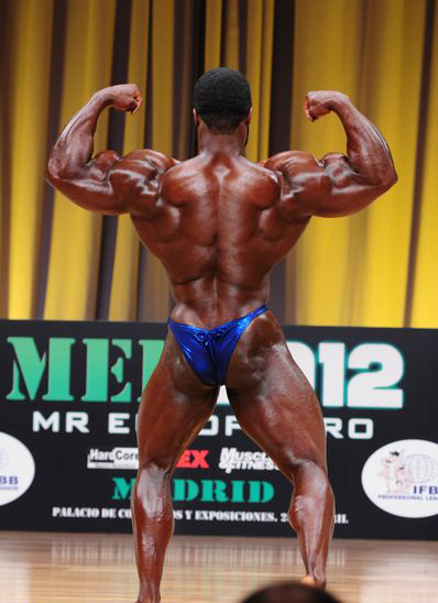 Брэндон Карри, Brandon Curry на турнире Мистер Европа Про 2012