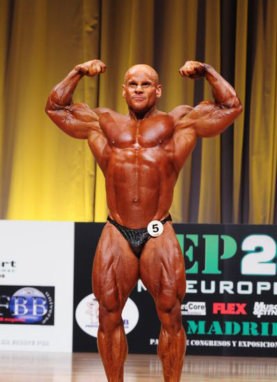 Ли Пауэлл, Lee Powell на турнире Мистер Европа Про 2012