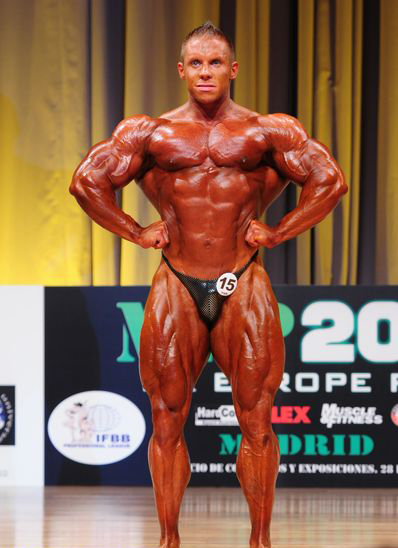 Дэниел Тот, Daniel Toth на турнире Мистер Европа Про 2012