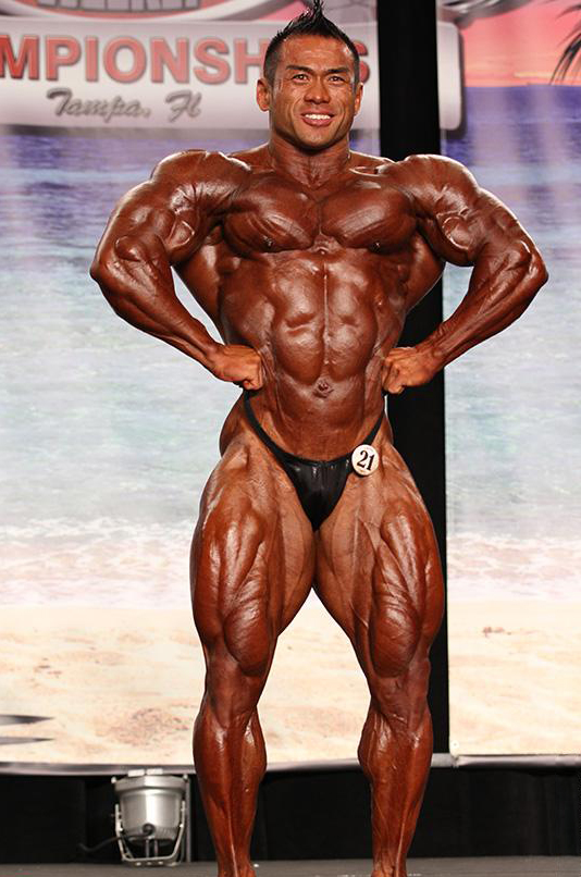 Хидетада Ямагиши, Hidetada Yamagishi на турнире Про Бодибилдинг Уикли Тампа 2012