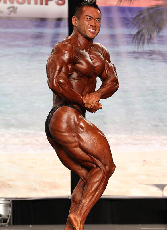 Хидетада Ямагиши, Hidetada Yamagishi на турнире Про Бодибилдинг Уикли Тампа 2012