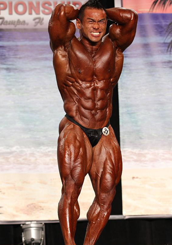 Хидетада Ямагиши, Hidetada Yamagishi на турнире Про Бодибилдинг Уикли Тампа 2012