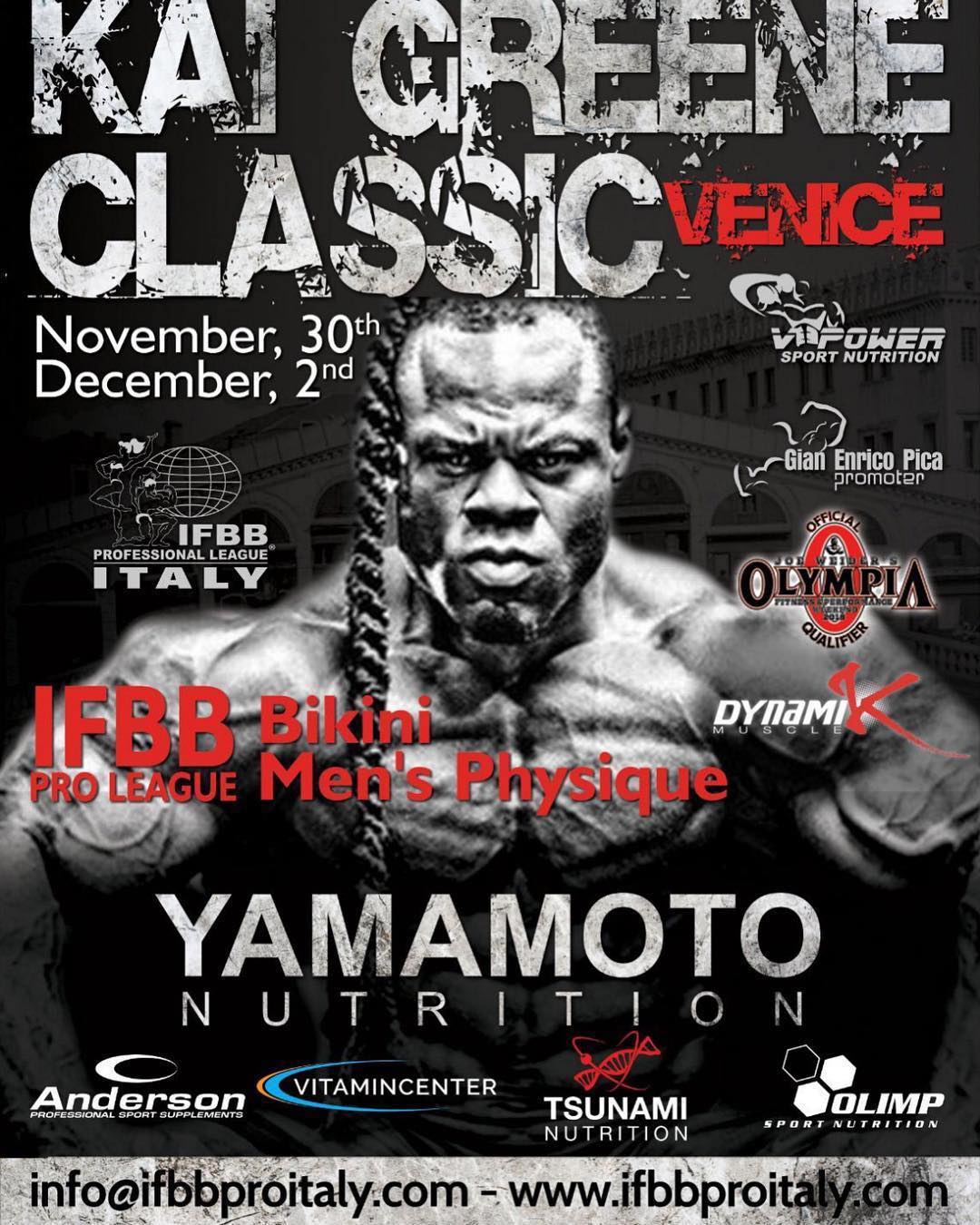 Kai Greene Classic 2018