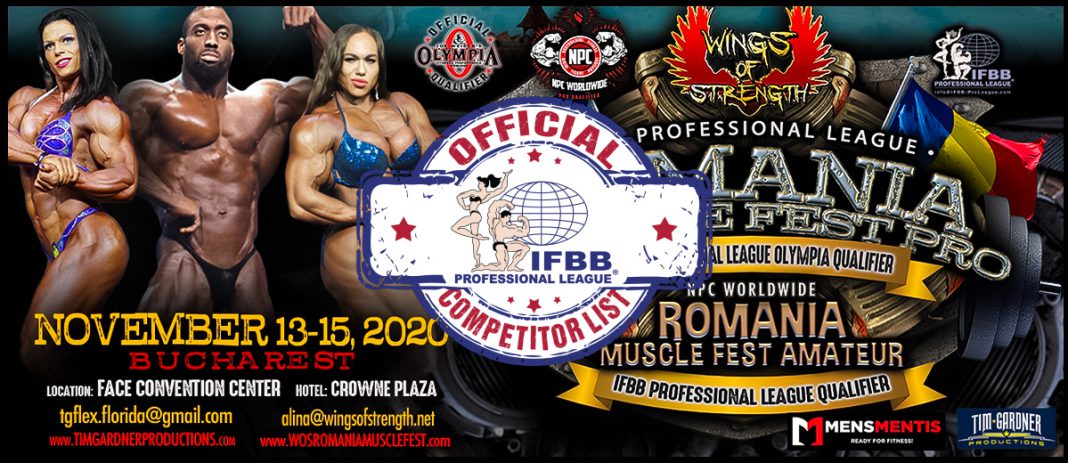 Wings of Strength Romania Muscle Fest Pro 2020