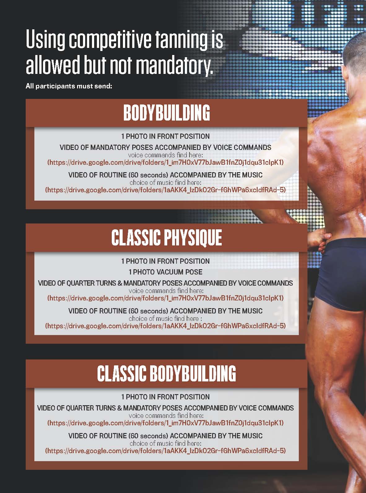official Inspection Report eChampionships IFBB