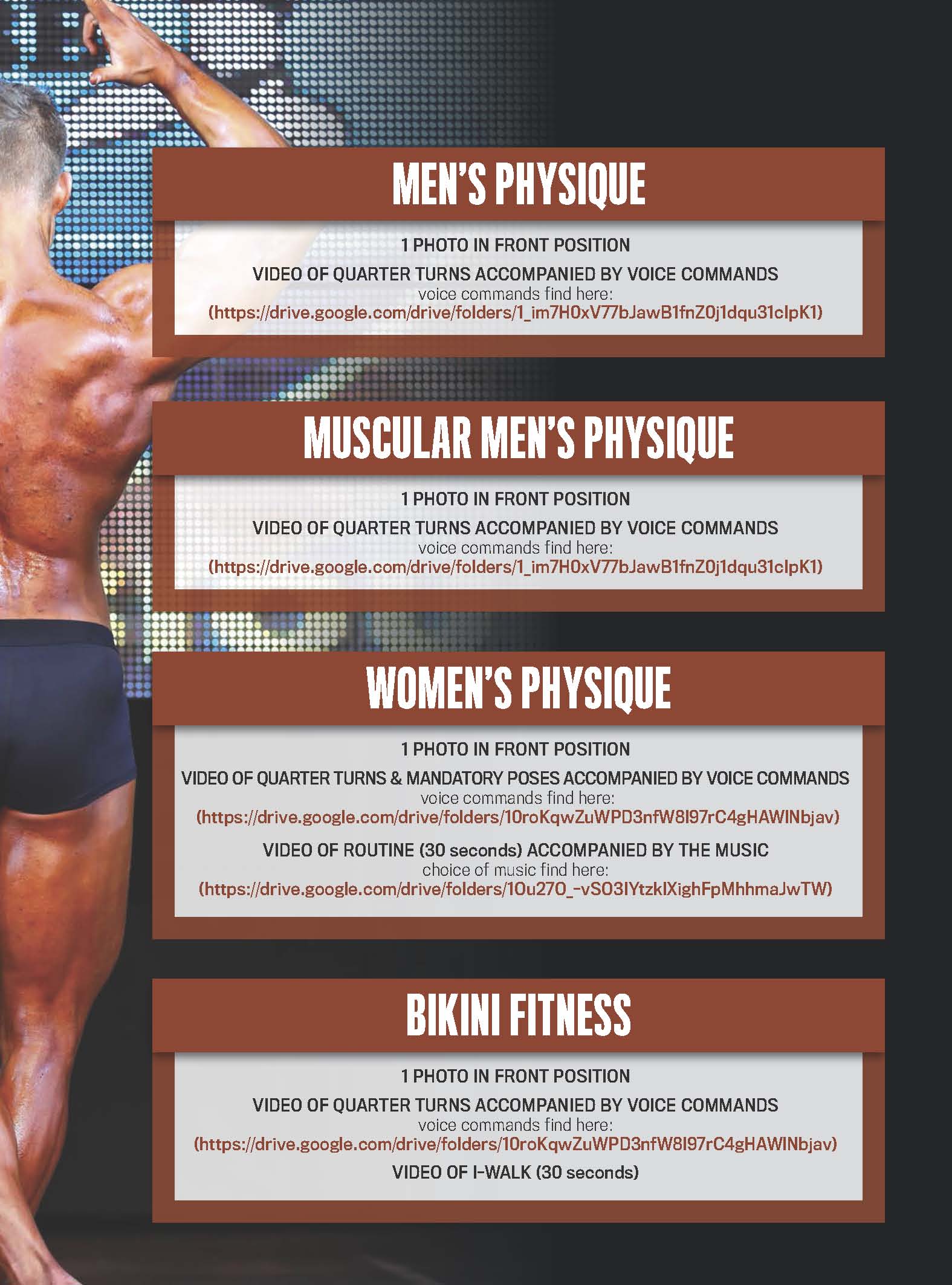 official Inspection Report eChampionships IFBB