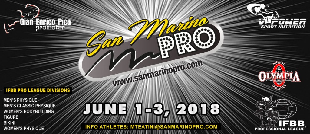  2018 IFBB Pro San Marino Pro