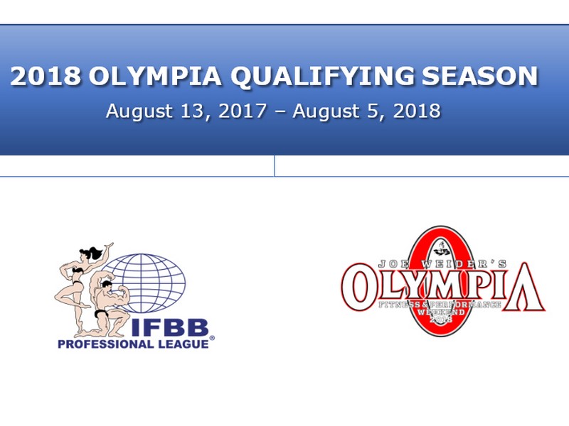 2018 Olympia Qualification Series