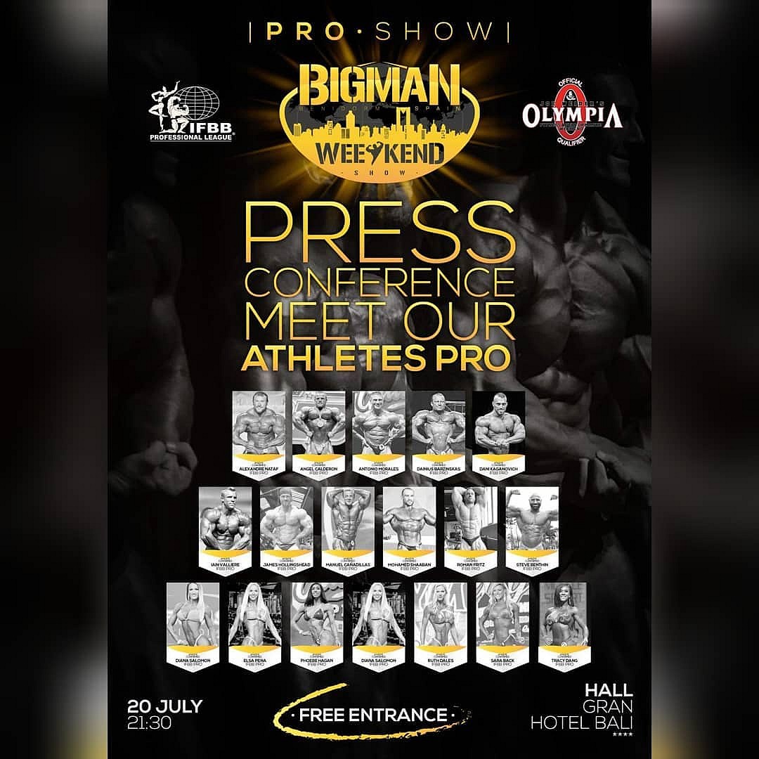 Bigman Weekend Show 2018