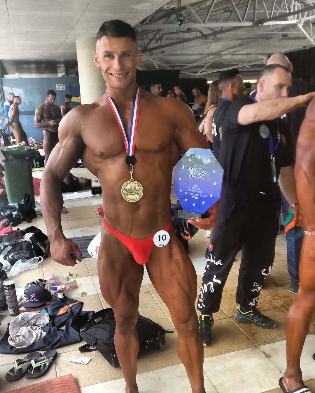  Владимир Андреишин IFBB European Championships  2018 Санта Сусанна
