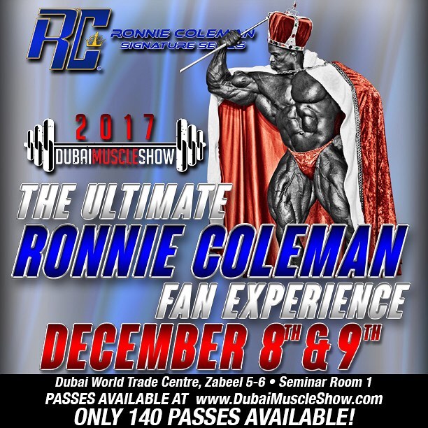 Dubai Muscle Show  Ronnie Coleman