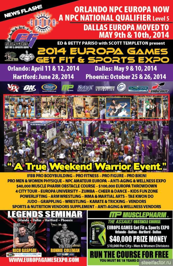 IFBB Europa Supershow Pro 2014
