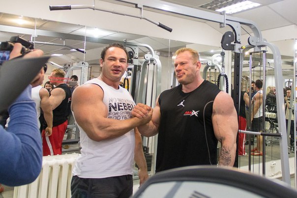 Денис Вульф и Игорь Гостюнин на Кубок Александра Вишневского 2014 Денис Вульф и Игорь Гостюнин на Кубок Александра Вишневского 2014