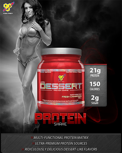 BSN Lean Dessert Protein Shake