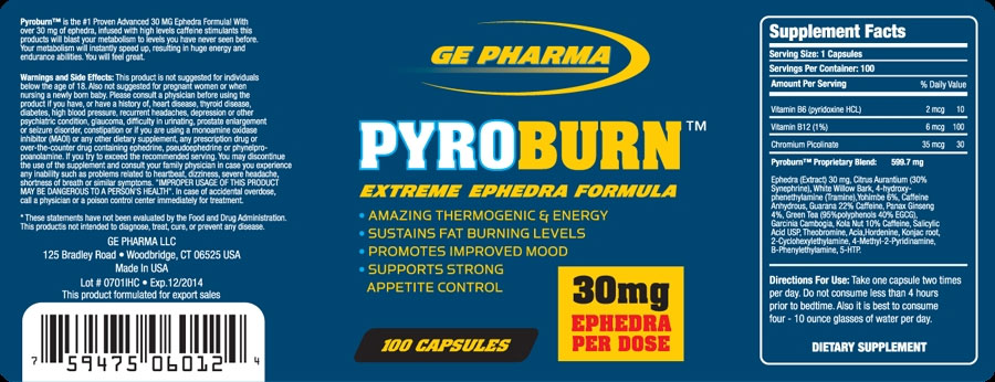 Ge Pharma PyroBurn