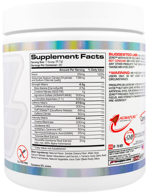 ProSupps Mr. Hyde Zero