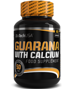 BioTech USA Guarana with calcium (60 капсул, 30 порций)