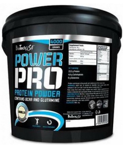 BioTech USA Power PRO Protein Powder (4000 грамм)
