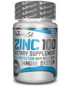 BioTech USA Zinc 100 (100 таблеток)