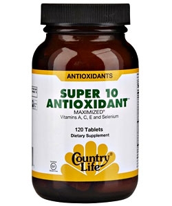 Country Life Super 10 Antioxidant (120 таблеток)