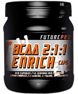 Future Pro BCAA 2:1:1 Enrich (360 капсул, 45 порций)