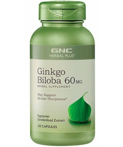 GNC Ginkgo Biloba 60 mg (100 капсул)