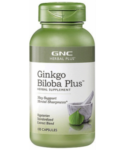 GNC Ginkgo Biloba Plus (100 капсул)