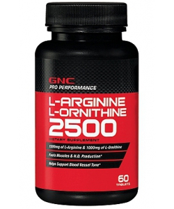 GNC L-Arginine & L-Ornithine (120 таблеток)